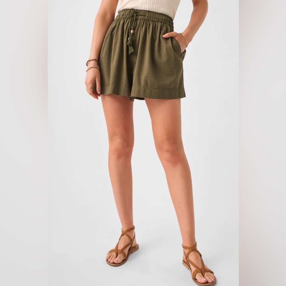 Faherty Marina Seersucker Short